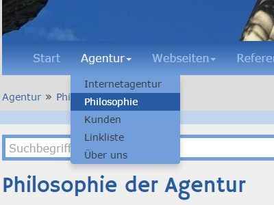 Referenz Thomas Berscheid - Relaunch Webseite Agentur IBK Bootstrap TYPO3 7.6 Extension Extbase Fluid Slider jQuery CSS TypoScript responsiv Datenbanken Blog Suchfunktion Formular